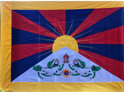 Tibetan National Flag Hand Made # 4