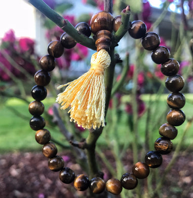 Tiger Eye Hand Mala #16