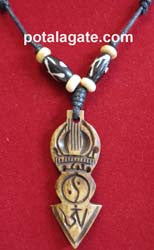 Phurba Bone Necklace#15