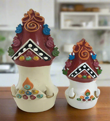 Torma Wrathful Red Food Offering  - Drakpo Shaltze #21