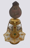 Gold Silver Plated Copper Long Life Vase / Tsebum #3