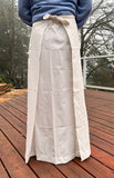 White Tangju Wrap Skirt
