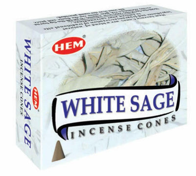 White Sage Cone Incense #9