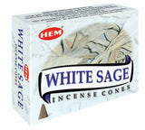 White Sage Cone Incense #9