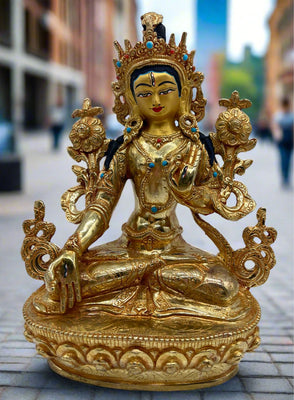 White Tara Statue