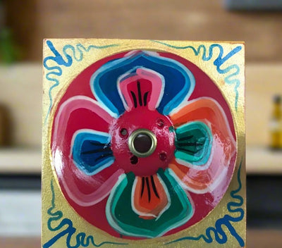 Square Flower Burner #18