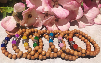 Wrist Mala with Buddha Bead #21