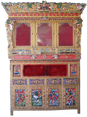 TIBETAN ALTAR: LARGE # 7