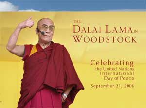 The Dalai Lama in Woodstock #21