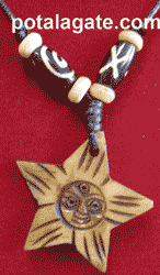 Sun Bone Necklace #29