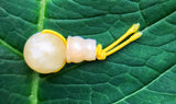 Yellow Jade Guru Bead #14
